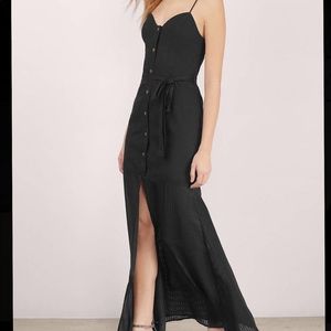 Stevie May Giesel Maxi Dress Black size Small